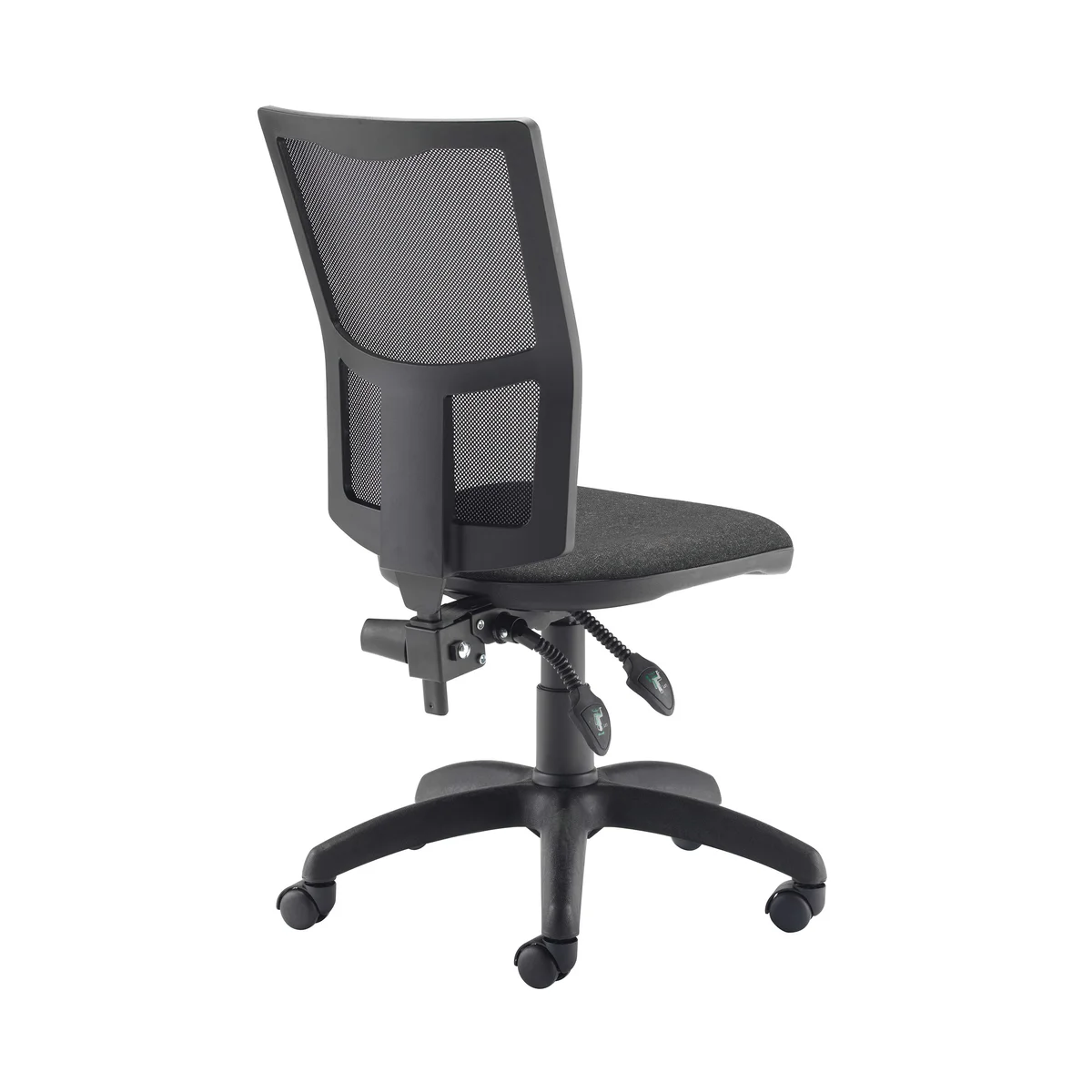 First Medway High Back Operator Chair 640x640x1010-1175 Charcoal KF90271 - Image 3