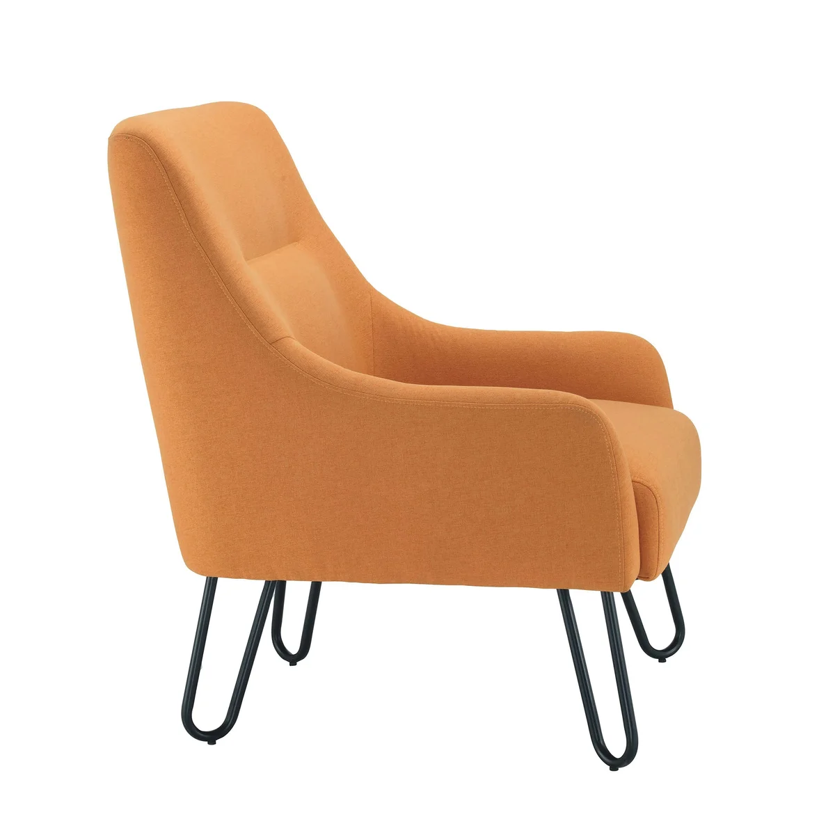 Jemini Reception Armchair Hairpin Leg Mustard KF90467 - Image 2