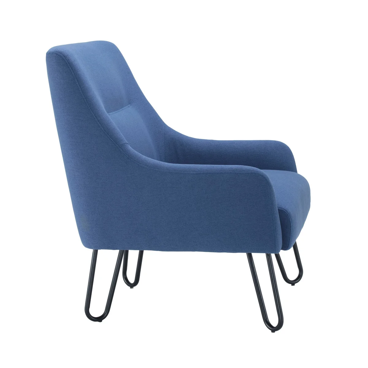 Jemini Reception Armchair Hairpin Leg Navy KF90468 - Image 2