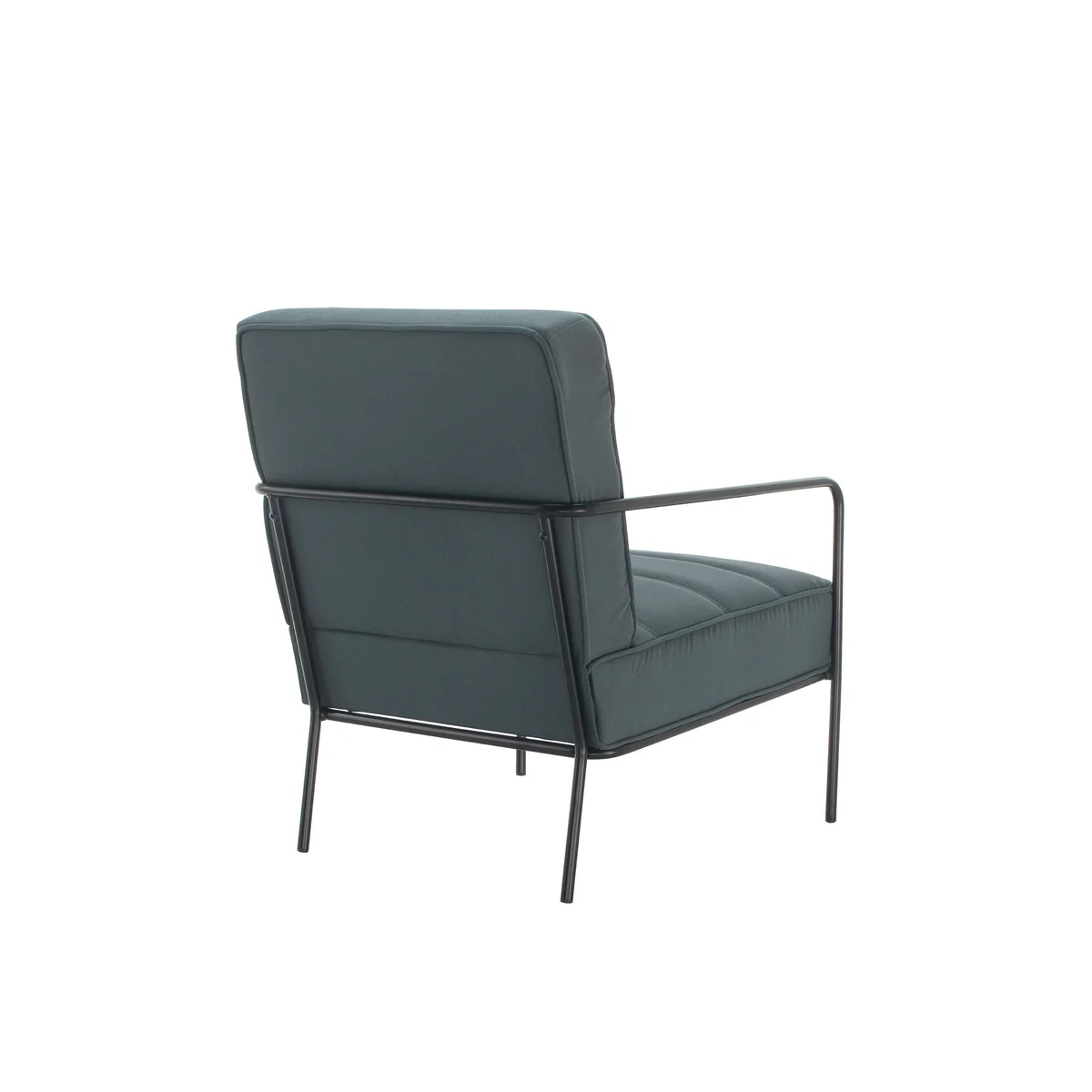 Jemini Wire Frame Reception Armchair 620x880x830mm Grey KF90472 - Image 3