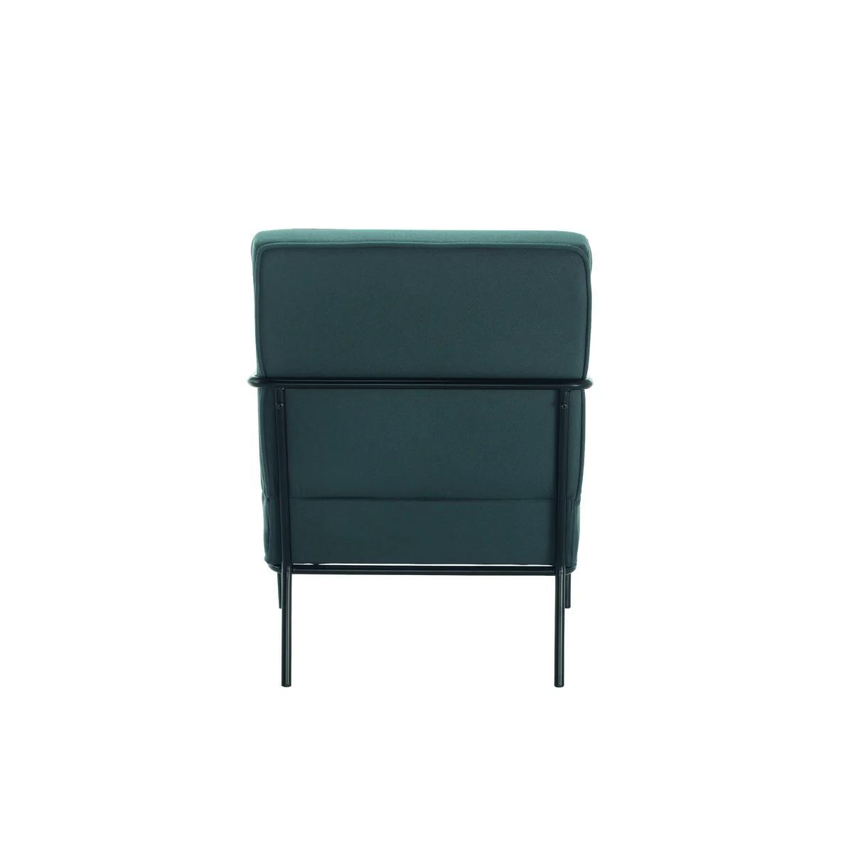 Jemini Wire Frame Reception Armchair 620x880x830mm Grey KF90472 - Image 4