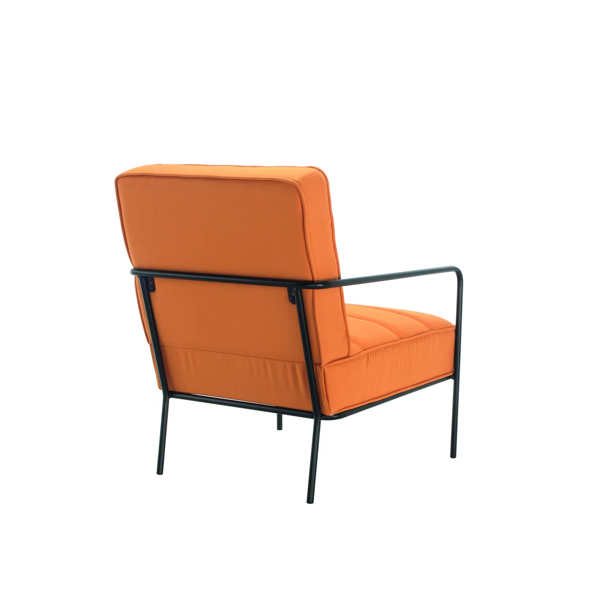 Jemini Wire Frame Reception Armchair 620x880x830mm Mustard KF90477 - Image 4