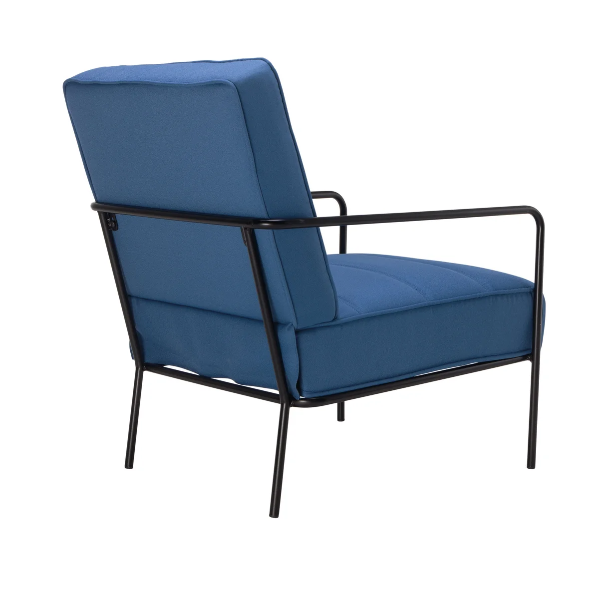 Jemini Wire Frame Reception Armchair 620x880x830mm Navy KF90478 - Image 3