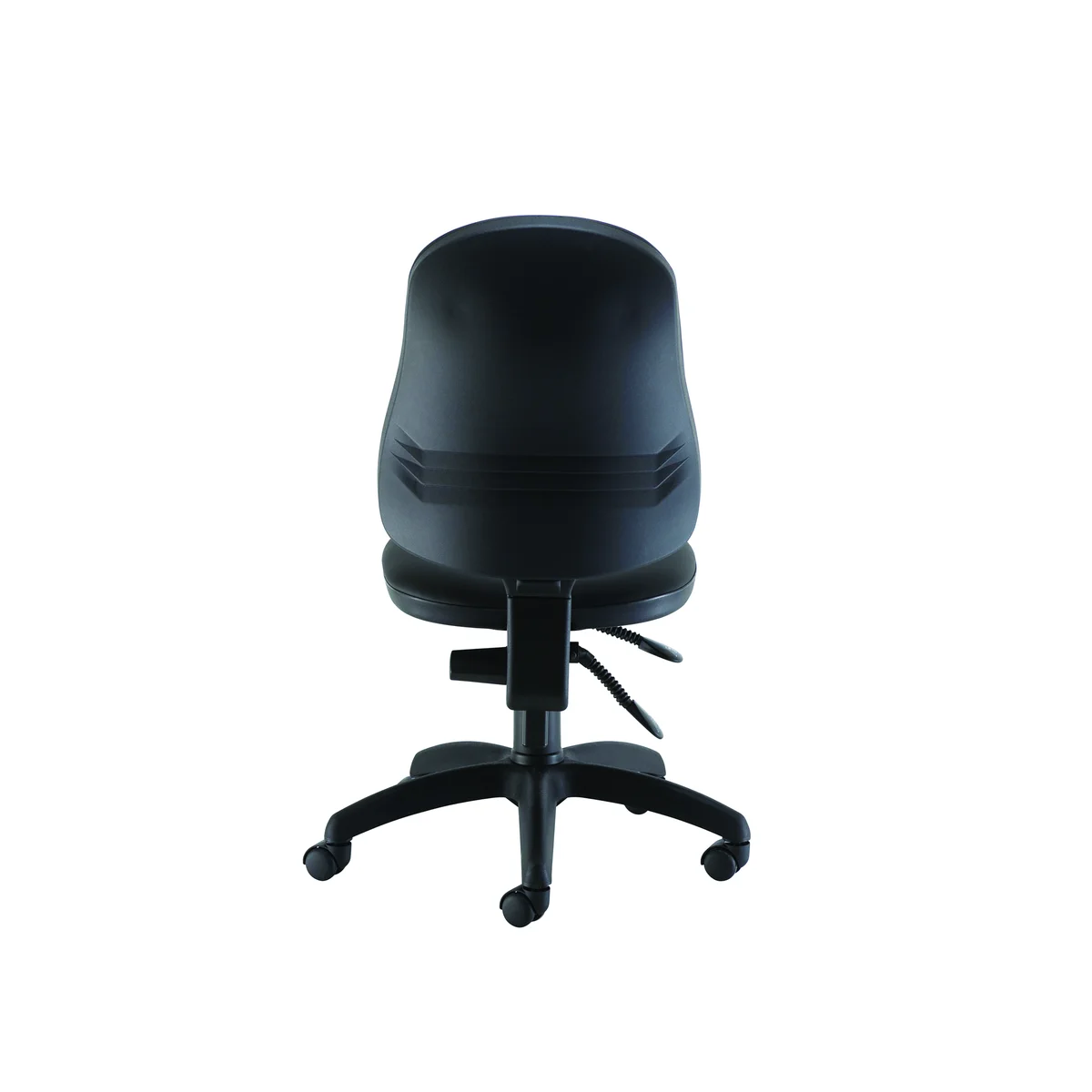 Jemini Teme High Back Operator Chair 640x640x985-1175mm Polyurethane Black KF90530 - Image 4