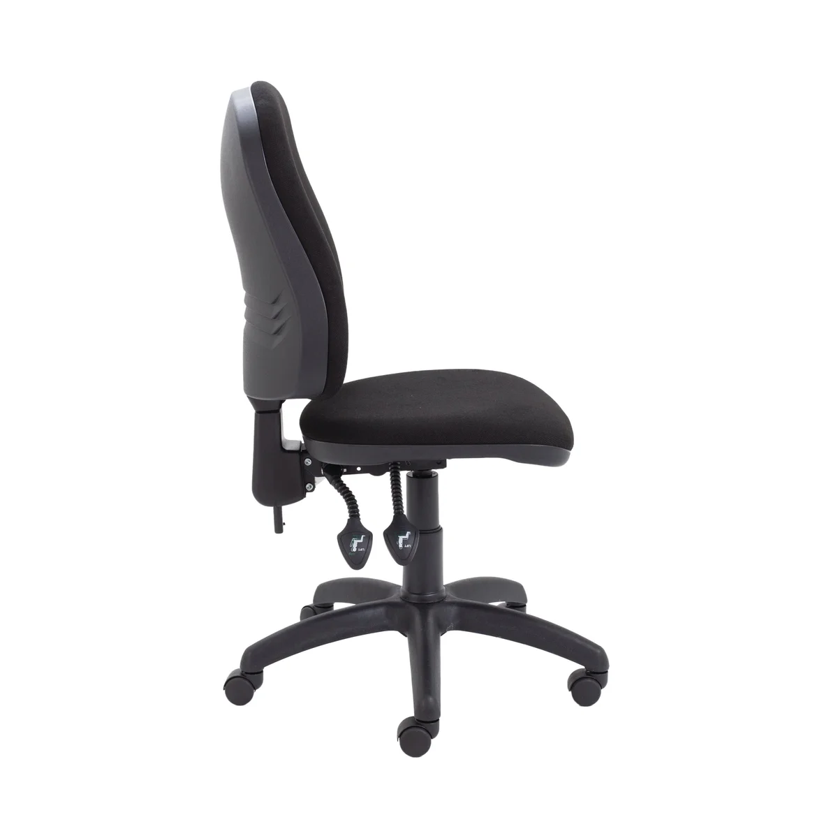 Jemini Teme High Back Operator Chair 640x640x985-1175mm Black KF90536 - Image 2