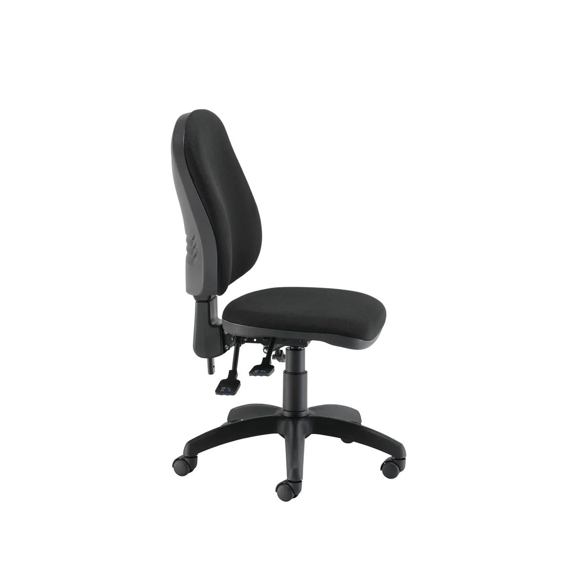 Jemini Teme Deluxe High Back Operator Chair 640x640x985-1175mm Black KF90541 - Image 2