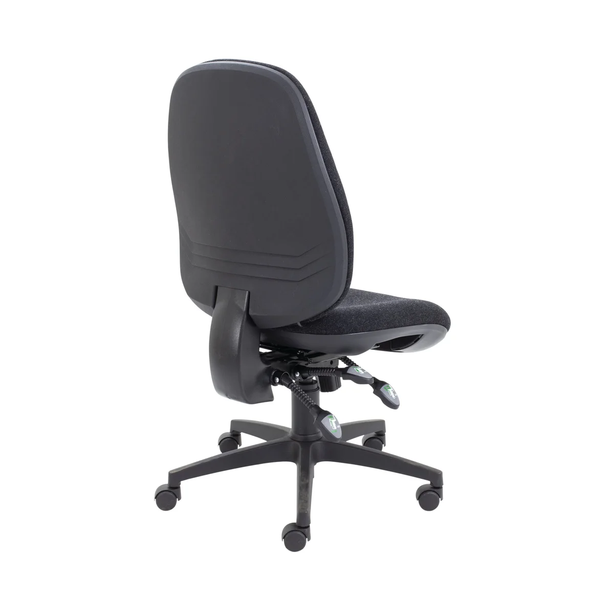 Arista Ergonomic Maxi High Back Operator Chair 700x700x1040-1160mm Black KF90551 - Image 3