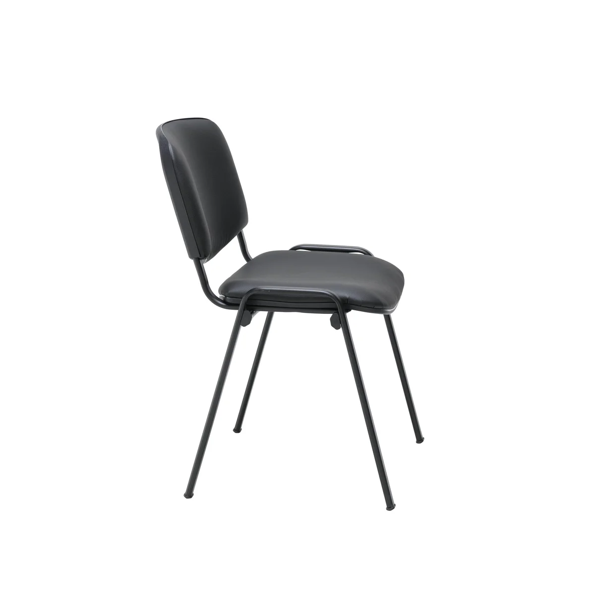 Jemini Ultra Multipurpose Stacking Chair 532x585x805mm Black Polyurethane KF90557 - Image 2