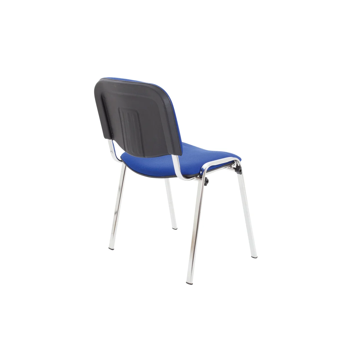 Jemini Multipurpose Stacking Chair 532x585x805mm Chrome/Blue Polyurethane KF90562 - Image 3