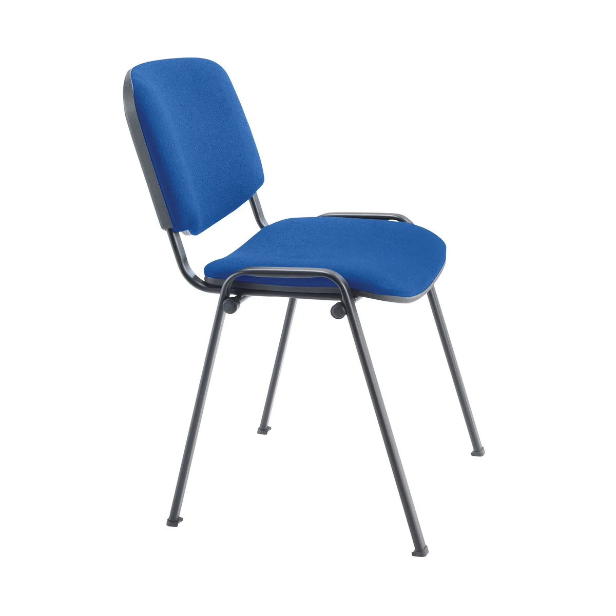 First Ultra Multipurpose Stacking Chair 532x585x805mm Blue KF98504 - Image 2