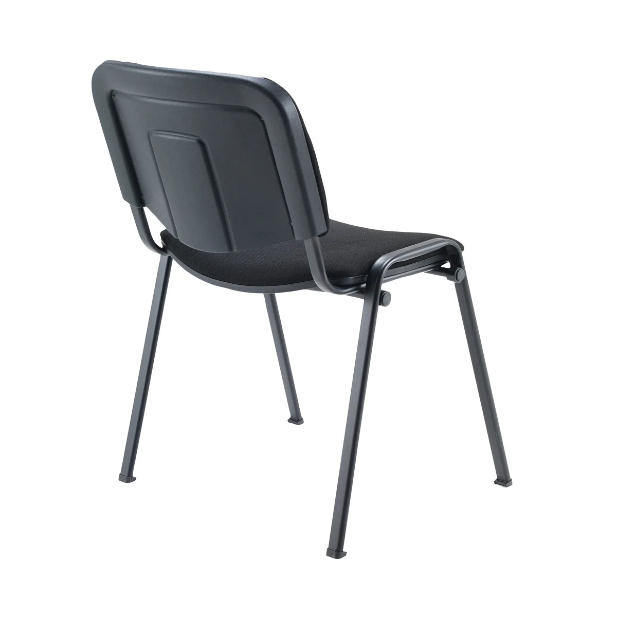 First Ultra Multipurpose Stacking Chair 532x585x805mm Charcoal KF98505 - Image 3