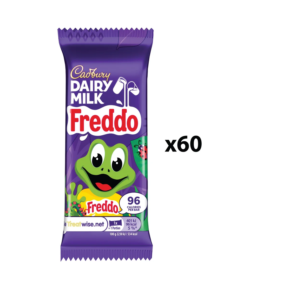 Cadbury Dairy Milk Freddo Chocolate Bar 18g (Pack of 60) 631263 - Image 2