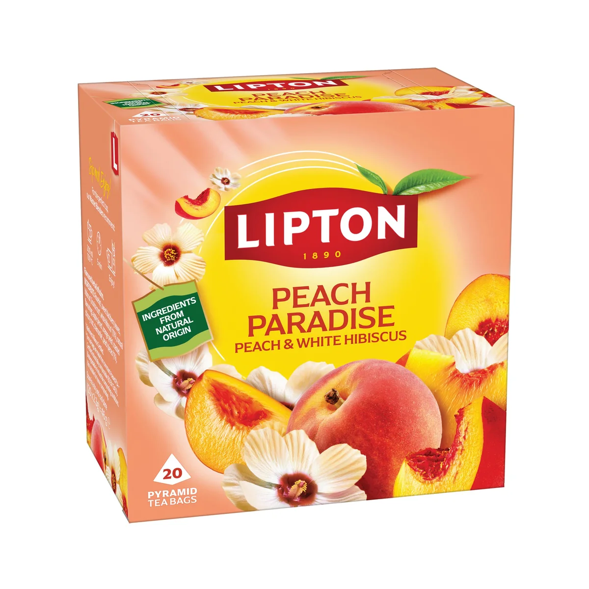 Lipton Peach Paradise Tea Bags (Pack of 20) 803500 - Image 2
