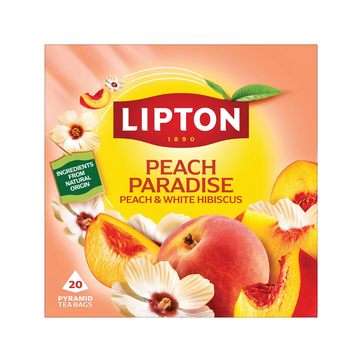 Lipton Peach Paradise Tea Bags (Pack of 20) 803500 - Image 3