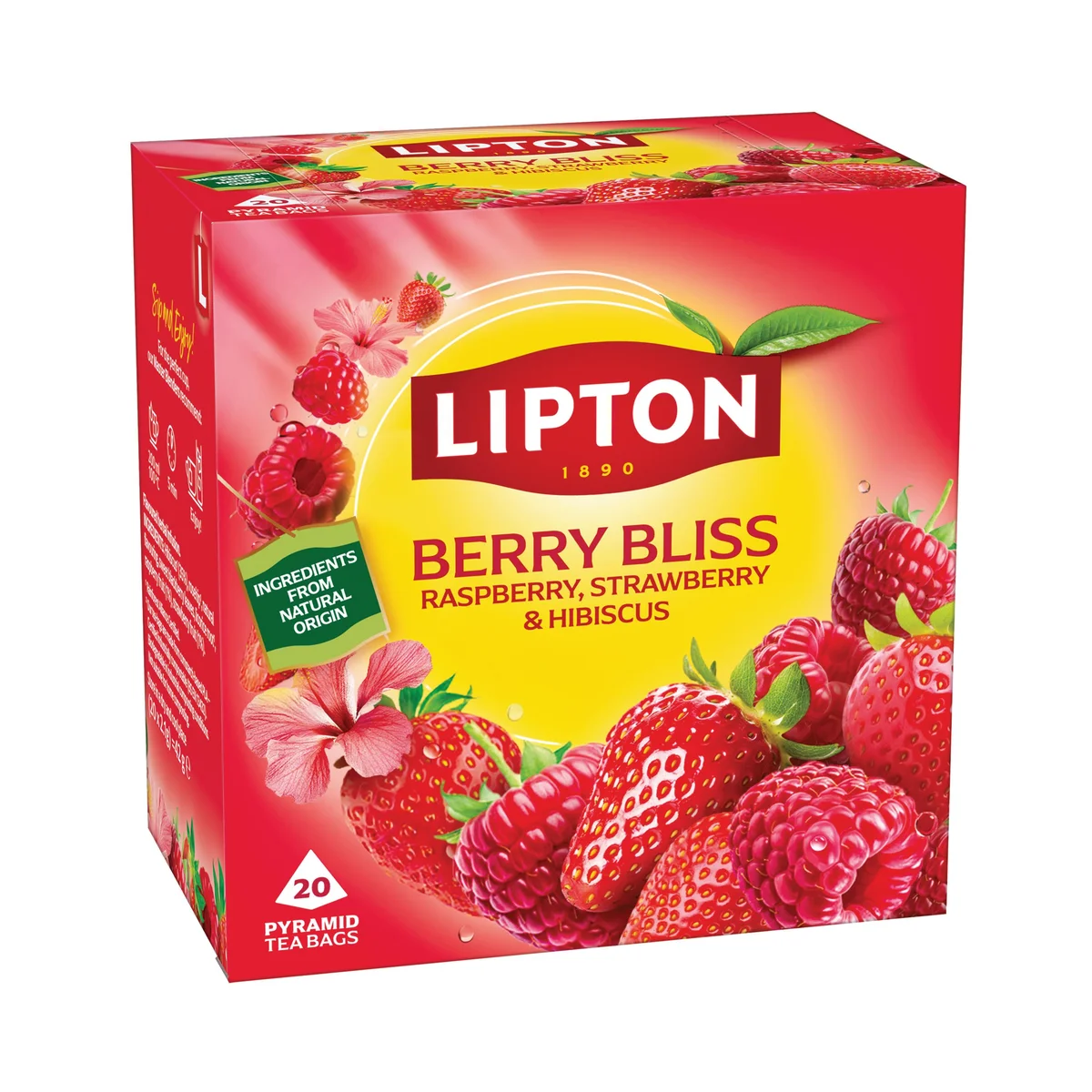 Lipton Berry Bliss Tea Bags (Pack of 20) 803510 - Image 2