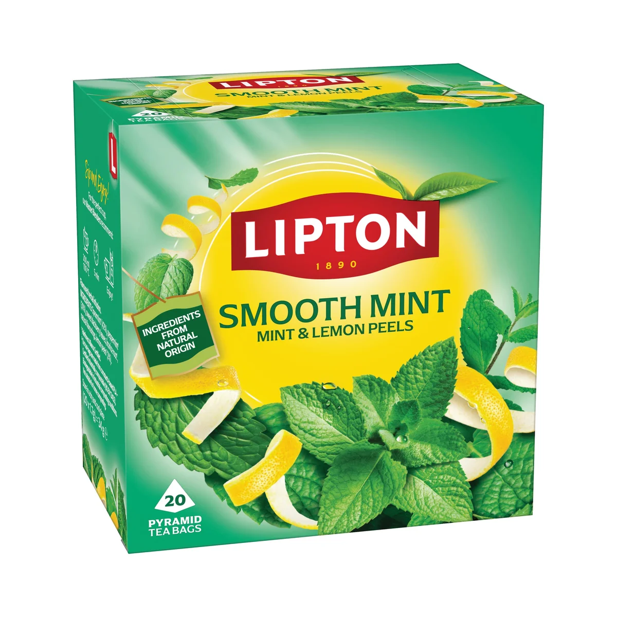 Lipton Smooth Mint Tea Bags (Pack of 20) 803502 - Image 2