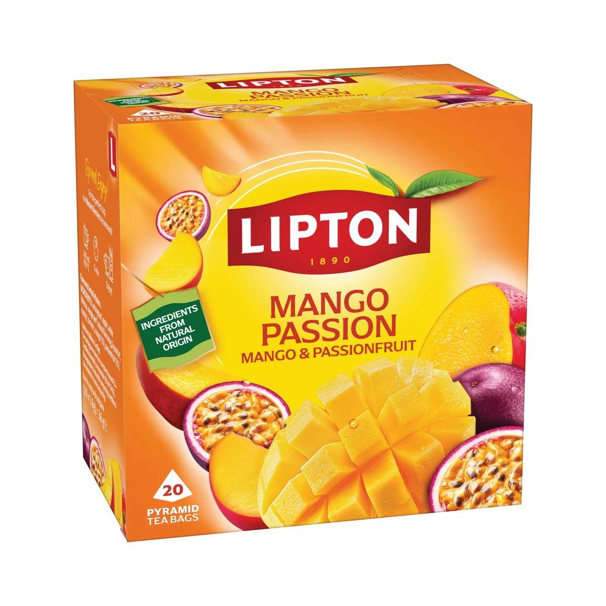 Lipton Mango Passion Tea Bags (Pack of 20) 803520 - Image 2