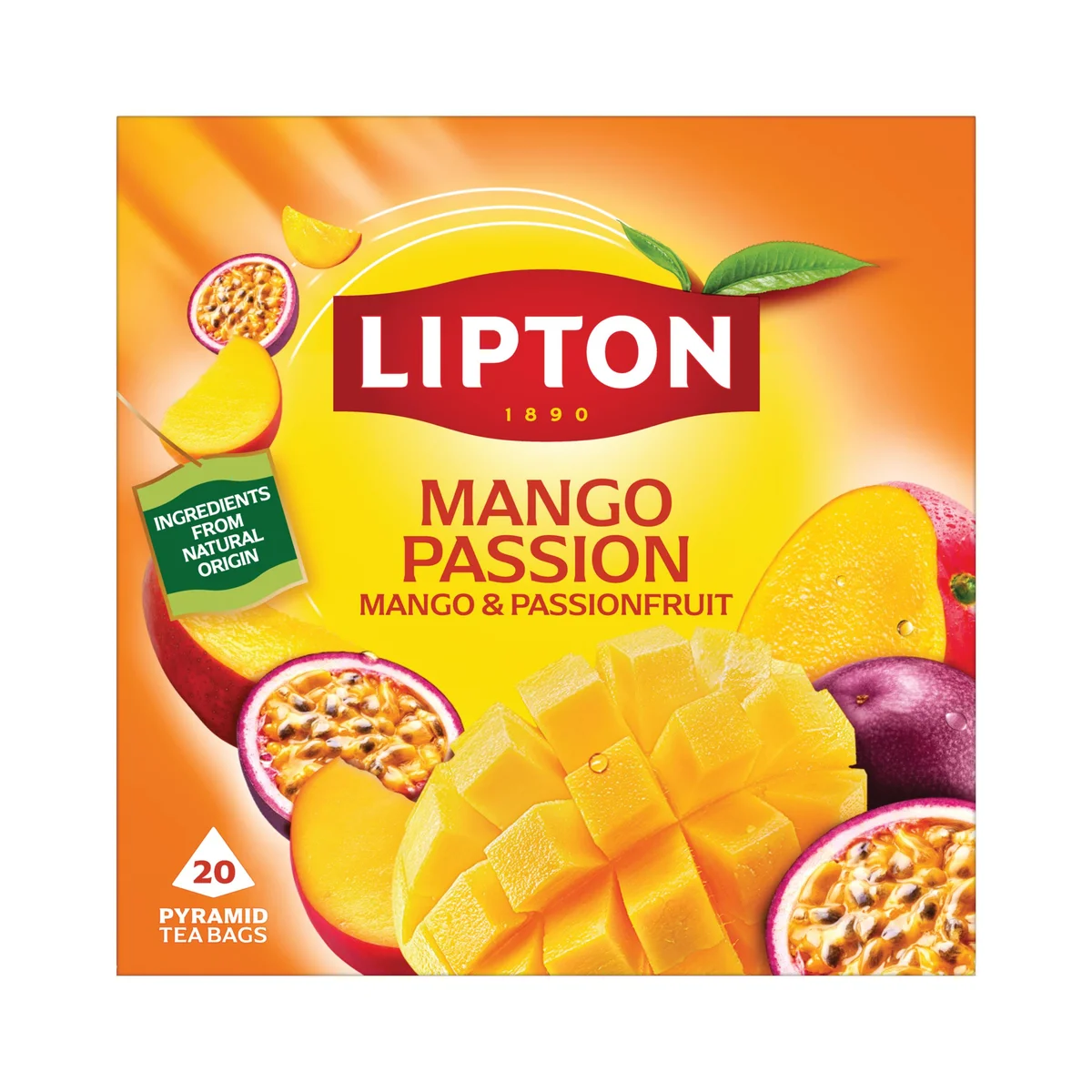 Lipton Mango Passion Tea Bags (Pack of 20) 803520 - Image 3