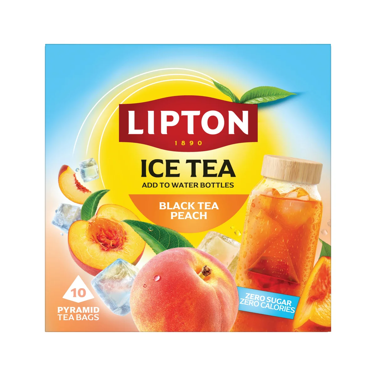 Lipton Ice Tea Infusion Peach Tea Bags (Pack of 10) 803893 - Image 3