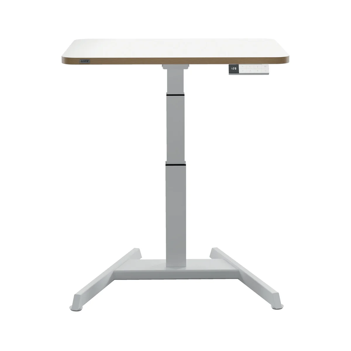 Leitz Ergo Electric Sit/Stand Height Adjustable Desk + Stand Up Reminder Small 800x600x25mm 65341001 - Image 2