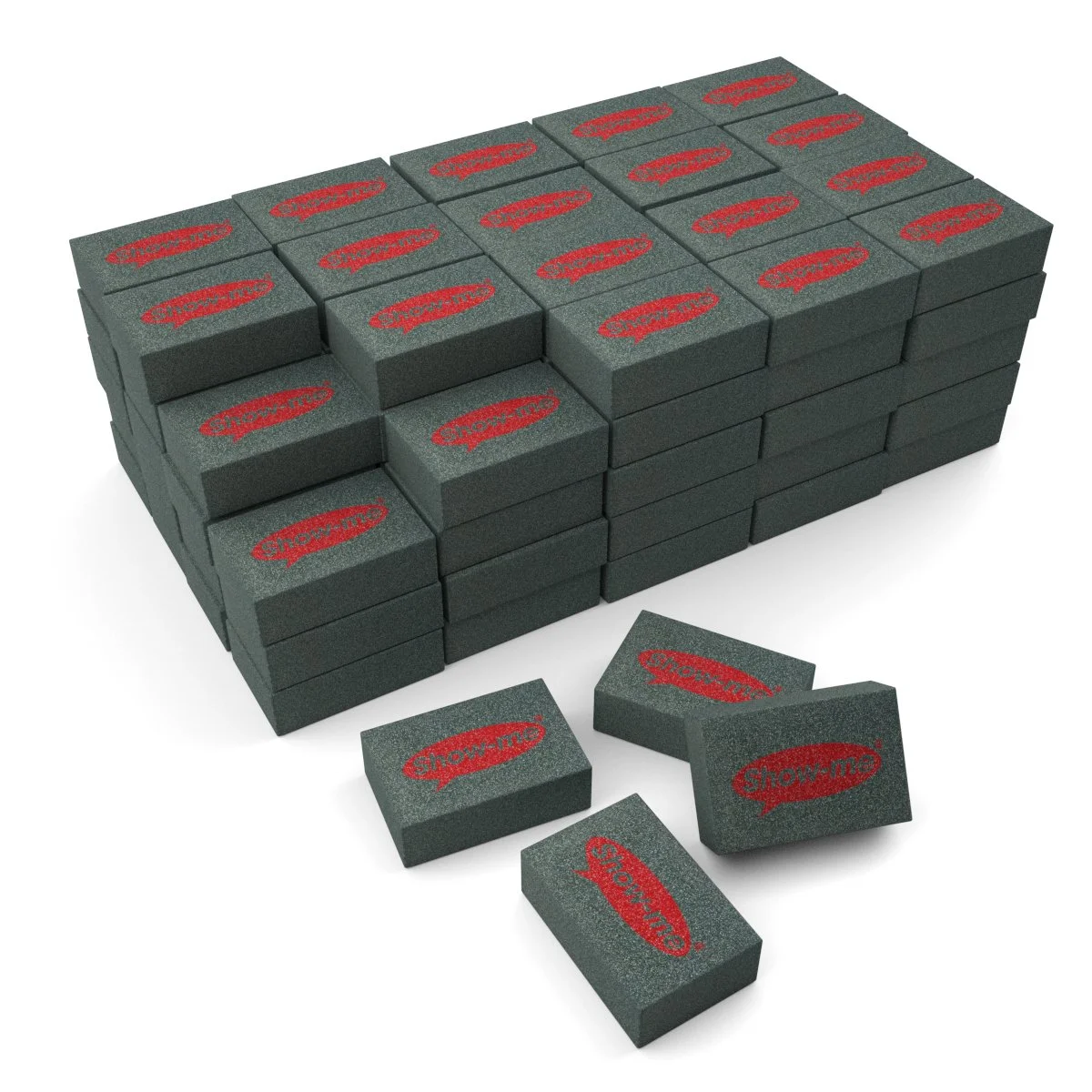 Show-me Mini Foam Whiteboard Eraser (100 Pack) MFE100 - Image 3