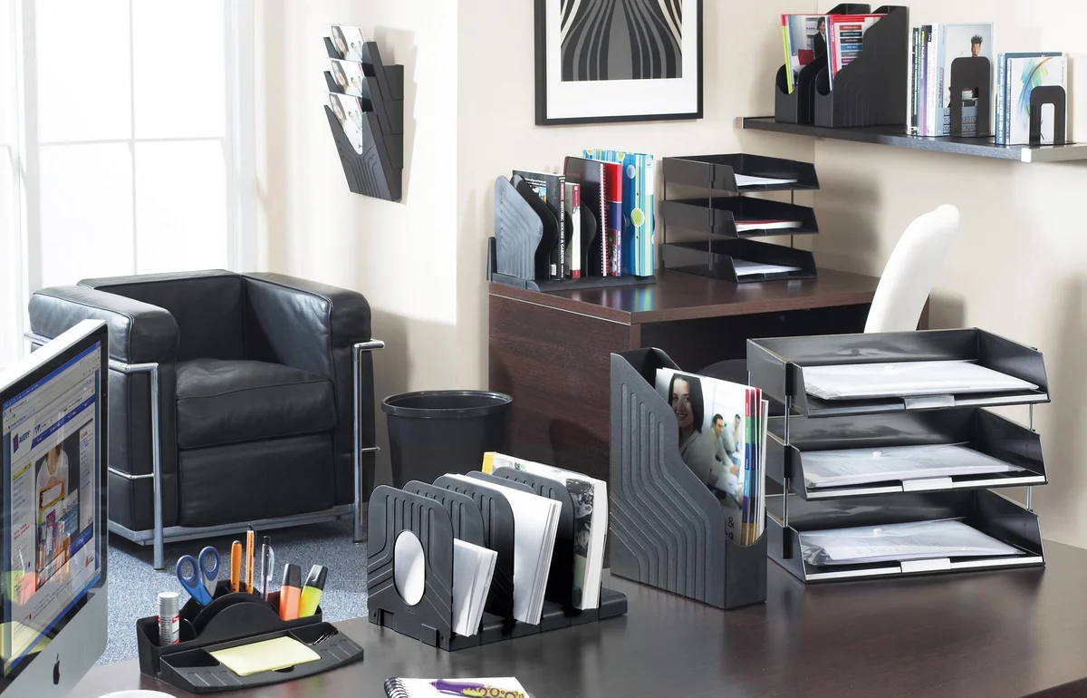 Avery Original Standard Letter Tray Black 44CHAR - Image 2