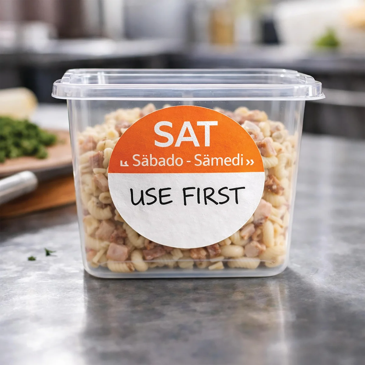 MyCafe Day of Week Food Rotation Label Saturday (Pack of 3500) MYC10614 - Image 3