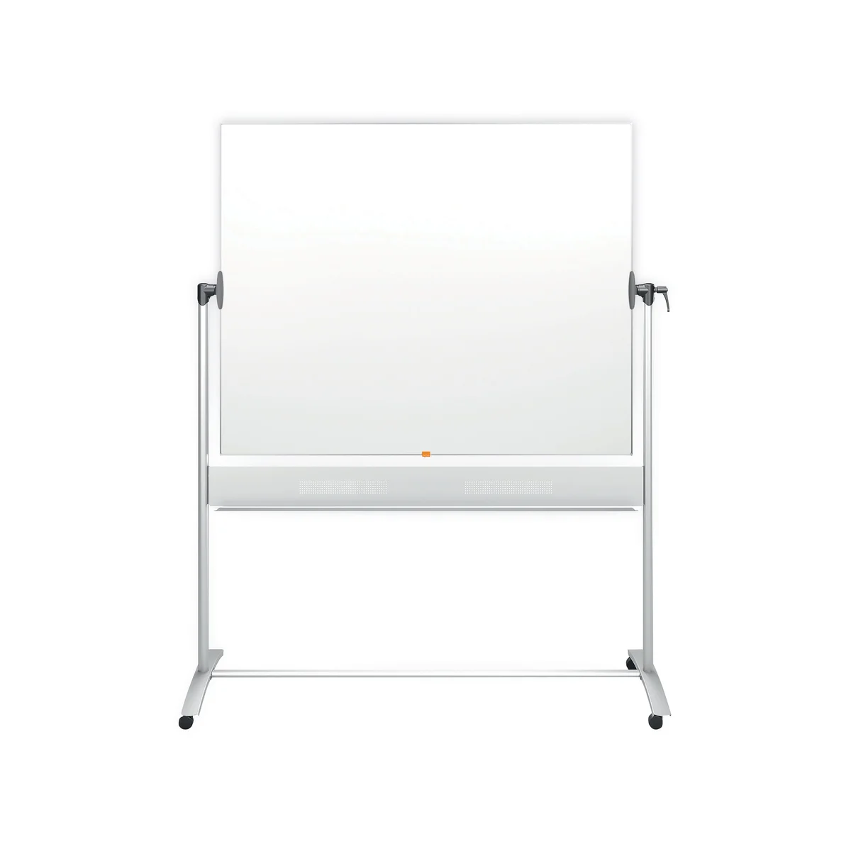 Nobo Steel Magnetic Mobile Whiteboard 1500x1200mm 1901031 - Image 1