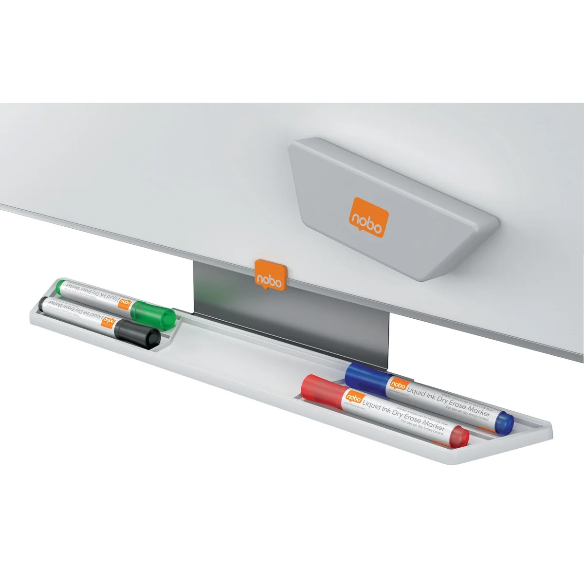 Nobo Glass Whiteboard Marker Assorted (4 Pack) 1905323 - Image 2