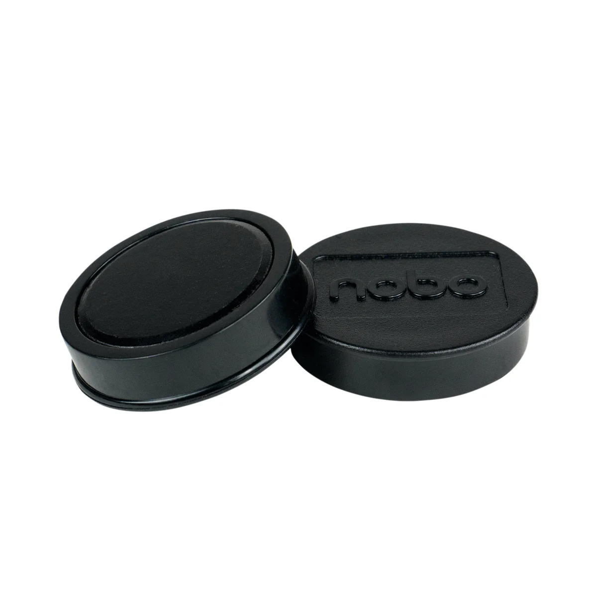 Nobo Whiteboard Magnets 38mm Black (Pack of 10) 1915312 - Image 2