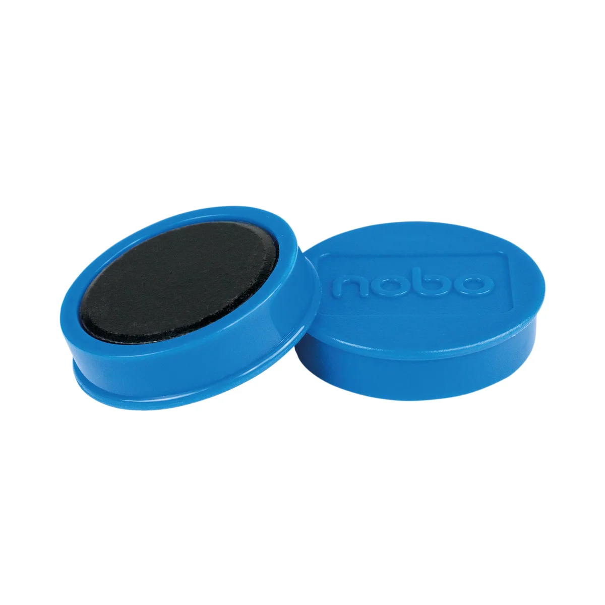 Nobo Whiteboard Magnets 38mm Blue (Pack of 10) 1915313 - Image 2