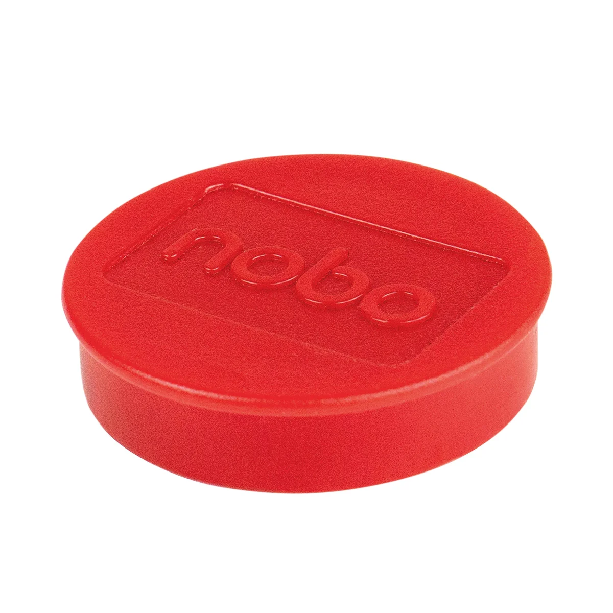 Nobo Whiteboard Magnets 38mm Red (Pack of 10) 1915314 - Image 1