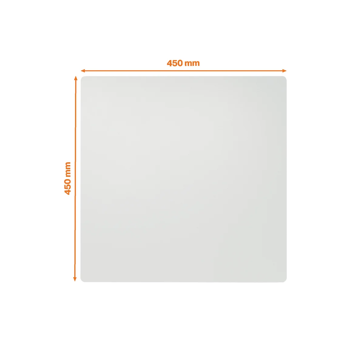 Nobo Frameless Magnetic Modular Whiteboard 450x450mm 1915655 - Image 2