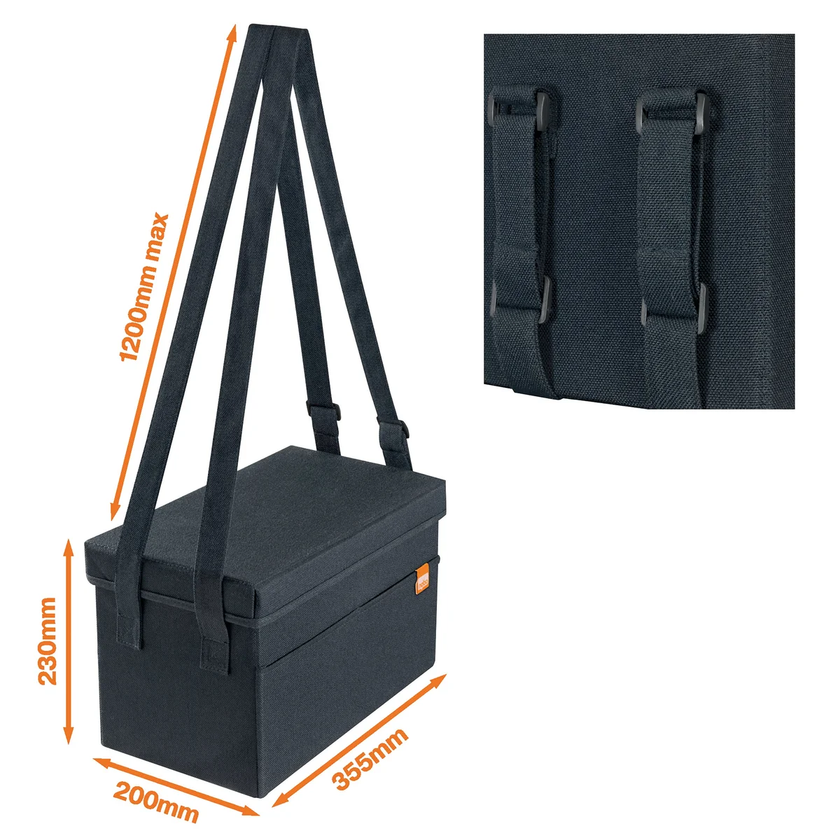 Nobo Whiteboard Accessories Kit Bag Grey 1915711 - Image 2