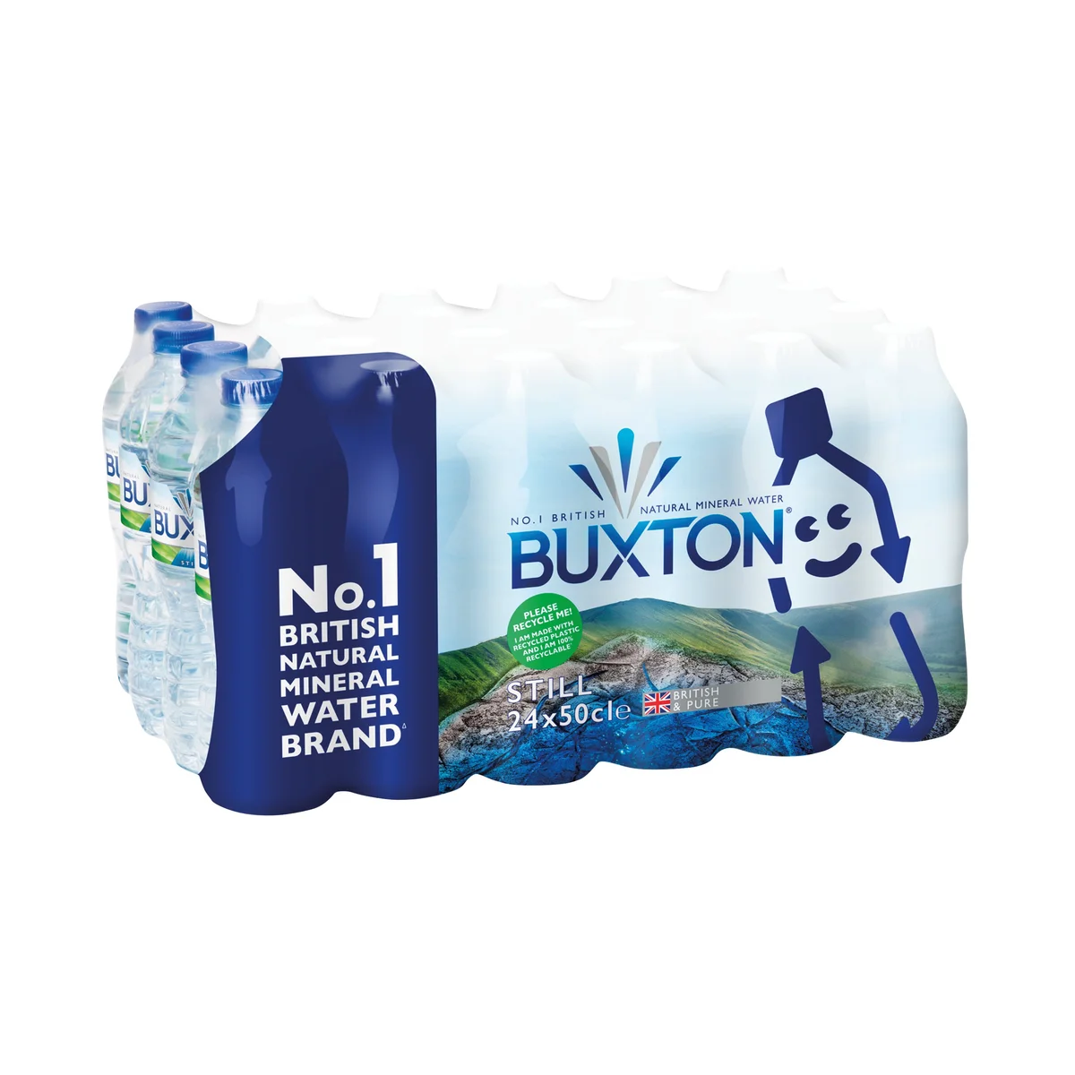 Buxton Still Mineral Water 50cl Plastic Bottles (Pack of 24) 12020200 - Image 3