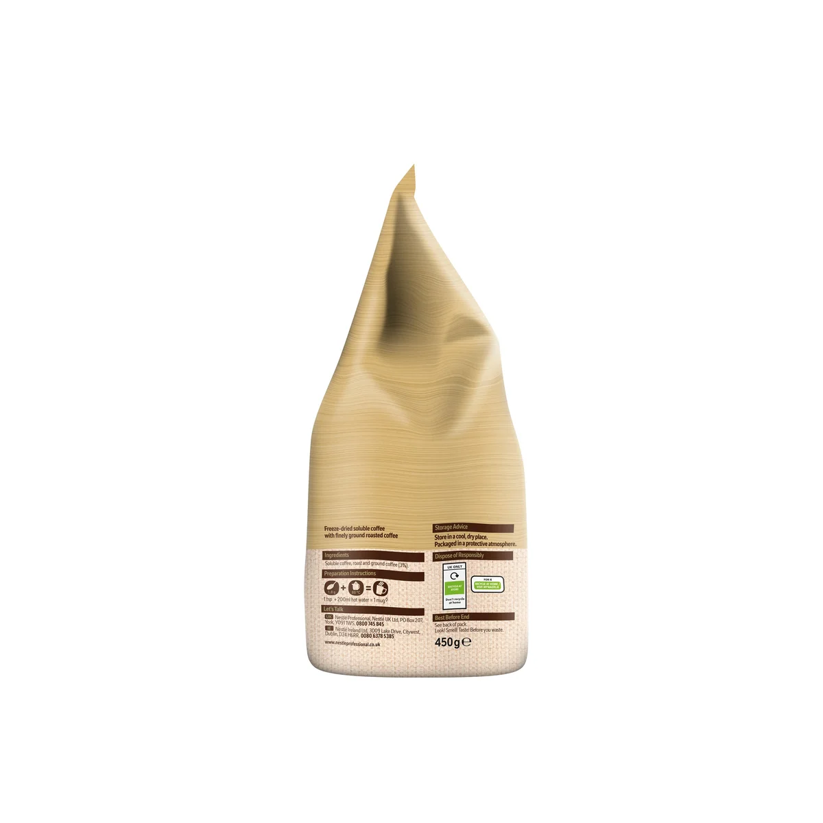 Nescafe Gold Blend 450g Refill Pouch 12578619 - Image 3