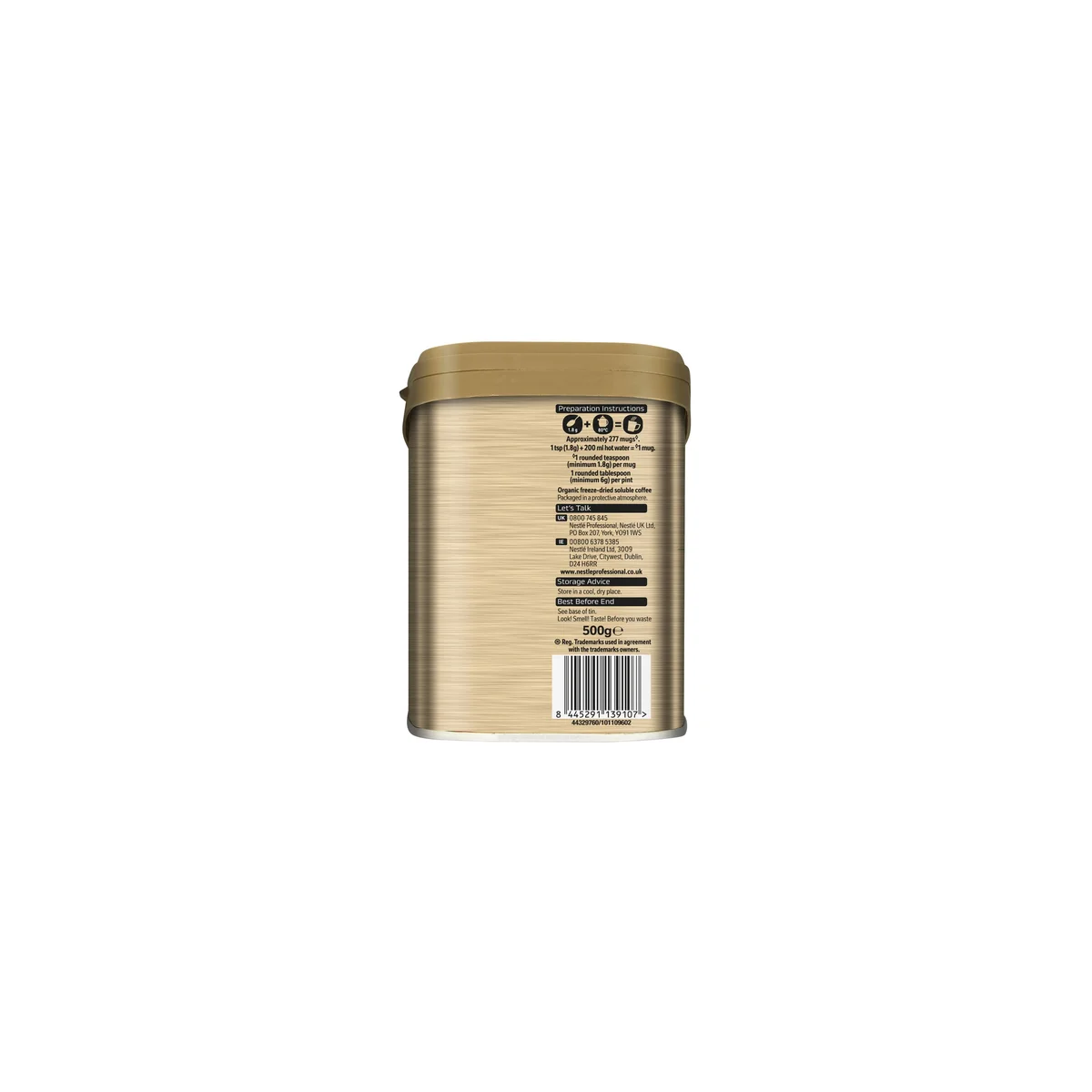 Nescafe Organic Coffee Tin 500g 12582354 - Image 3