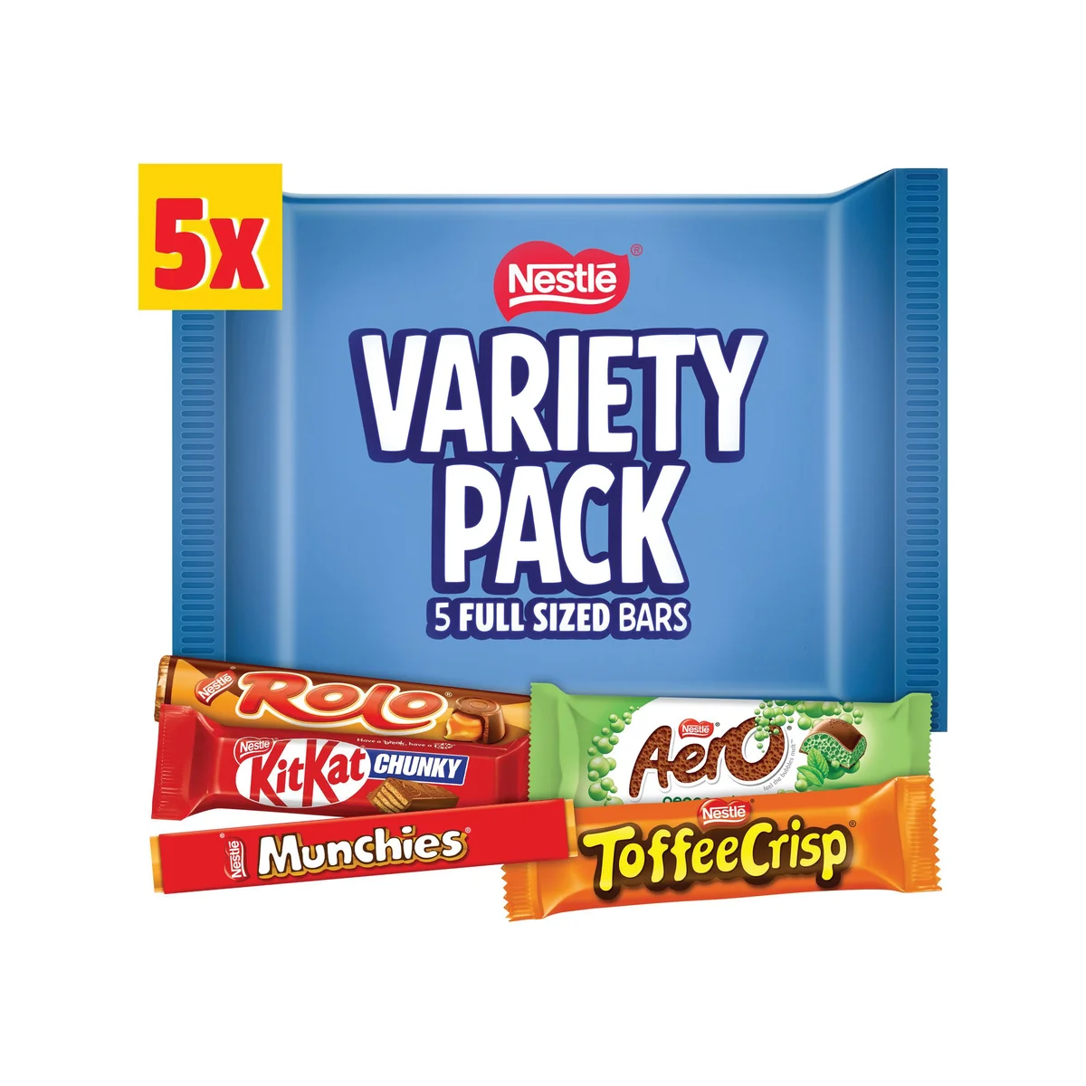 Nestle Variety Multipack Milk Chocolate Bars 218g 12591902 - Image 2