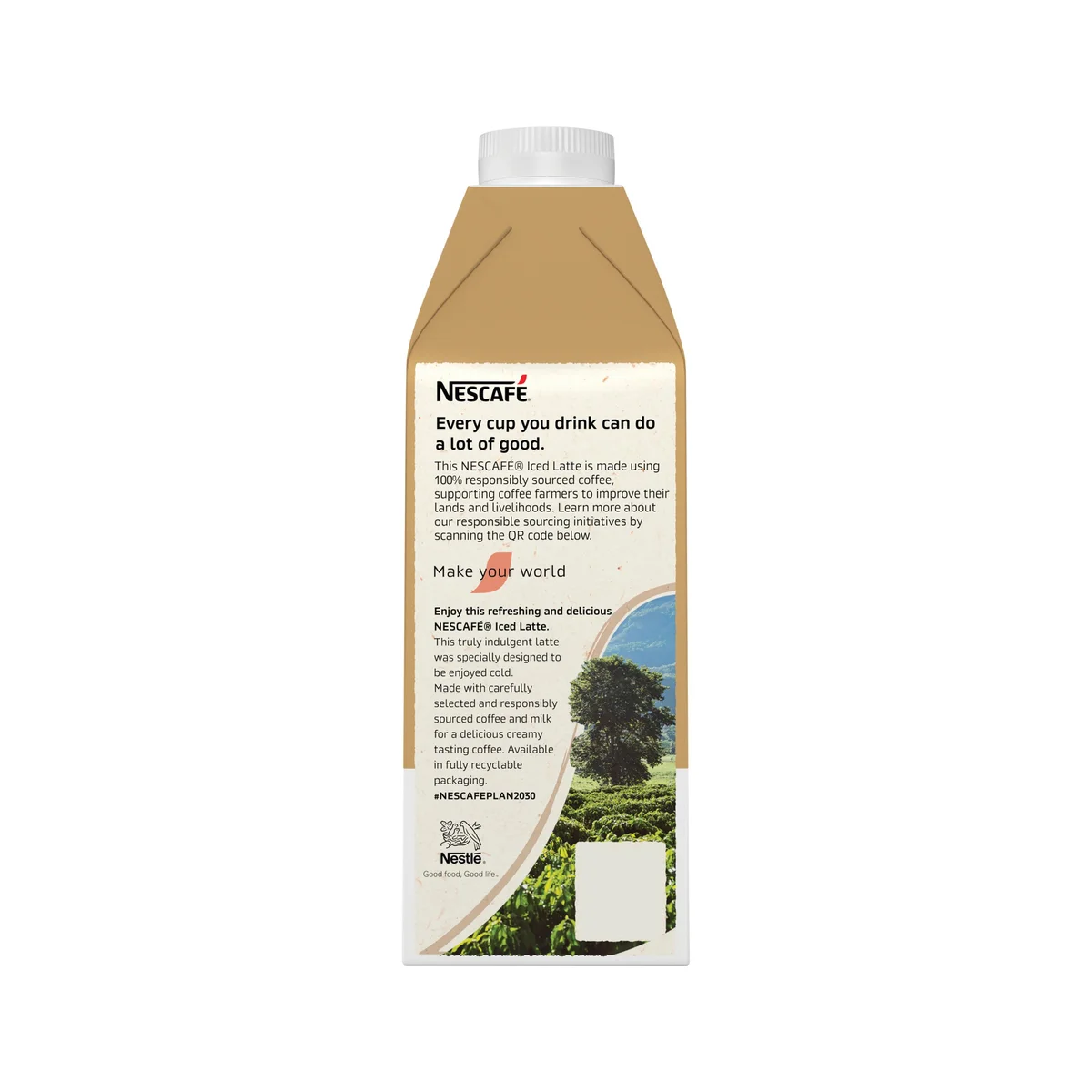 Nescafe Iced Latte Ready To Drink 750ml (Pack of 6) 12626373 - Image 3