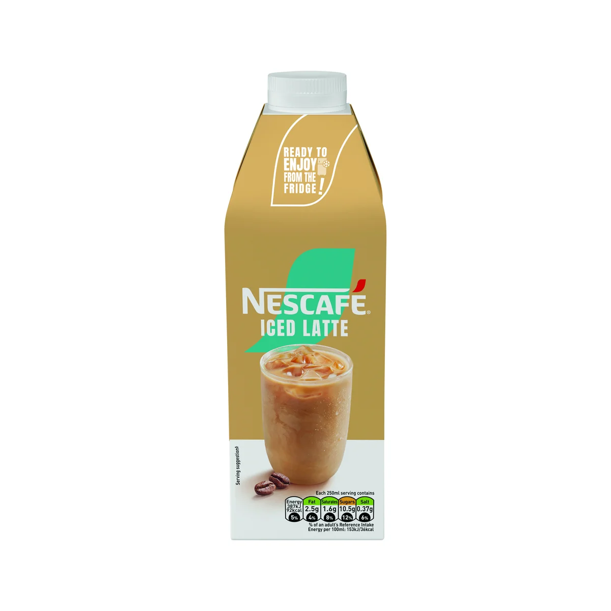 Nescafe Iced Latte Ready To Drink 750ml (Pack of 6) 12626373 - Image 4