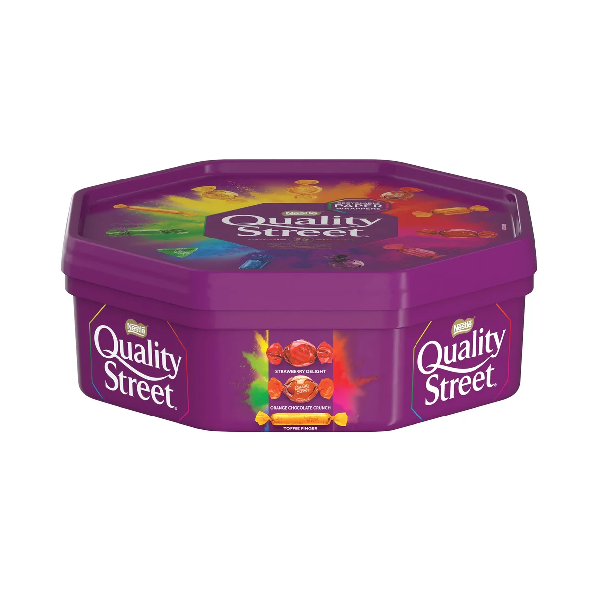 Nestle Quality Street Chocolate Tub 550g 12606305 - Image 2