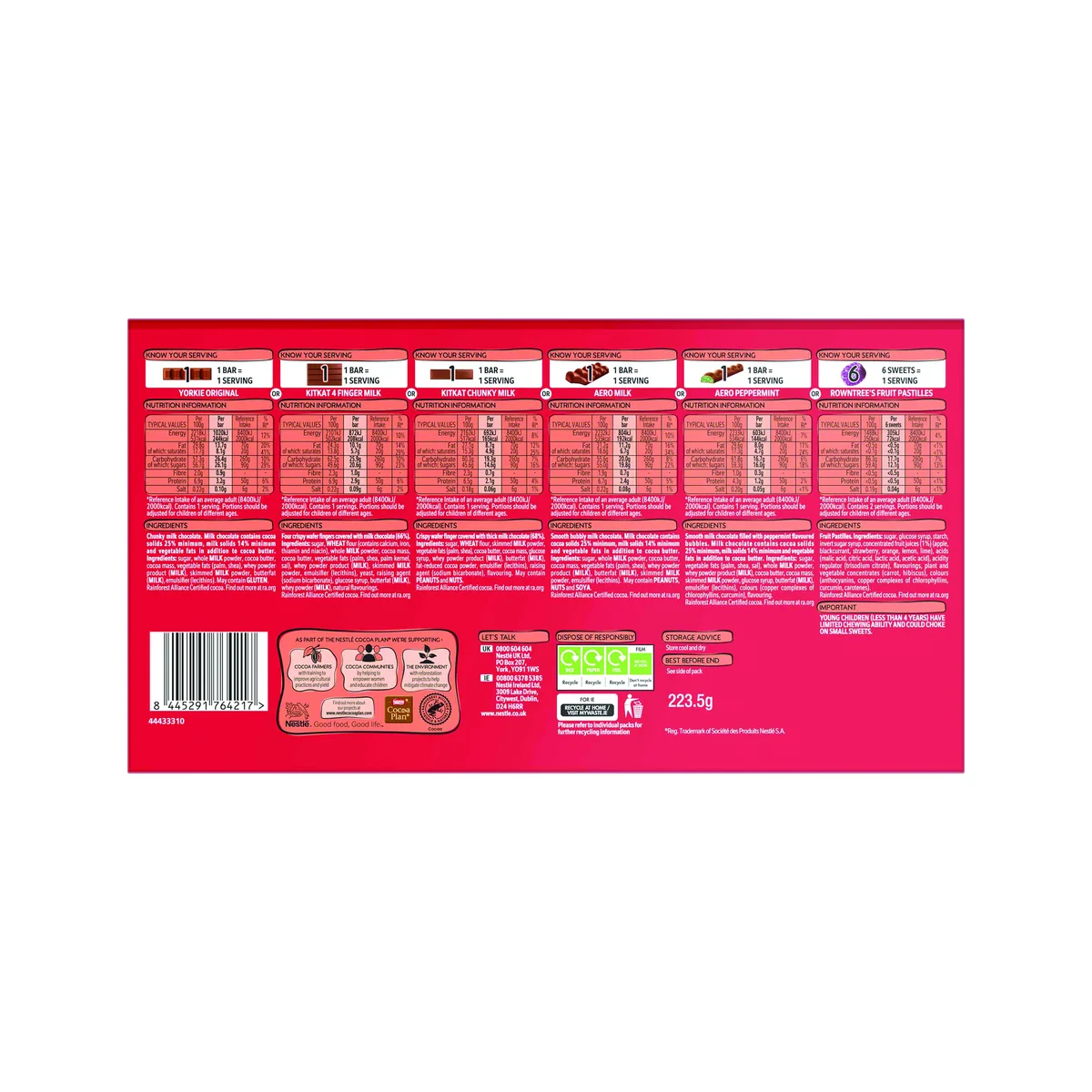 Nestle Xmas Chocolate and Sweets Selection Box 223.5g 13963174 - Image 4