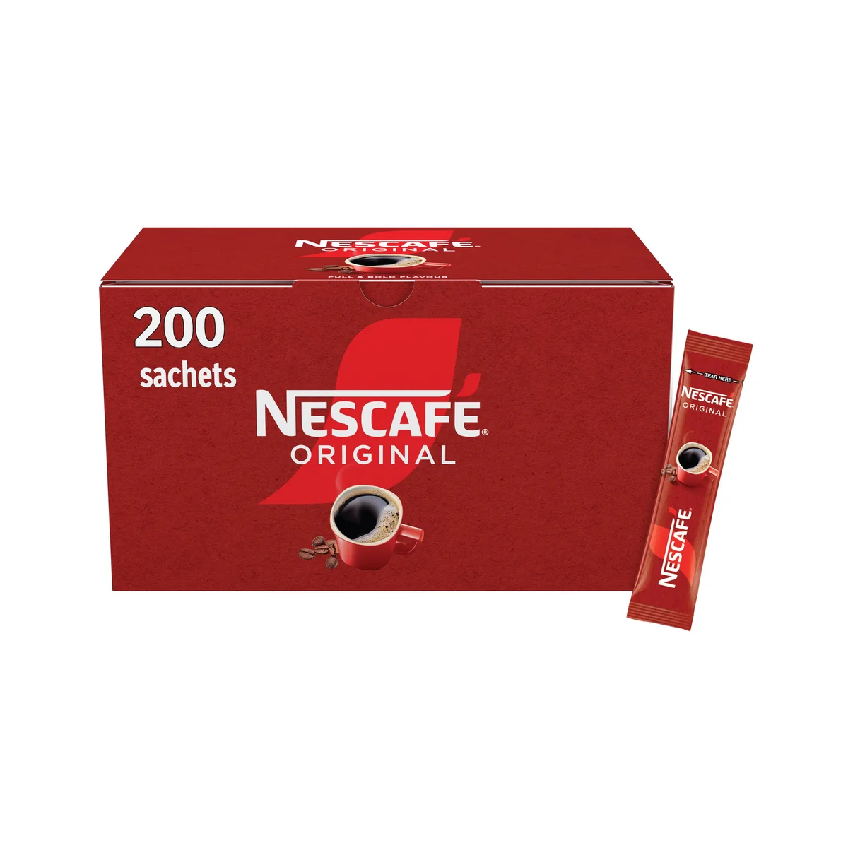 Nescafe Original Coffee One Cup Stick Sachet (Pack of 200) 12348358 - Image 2