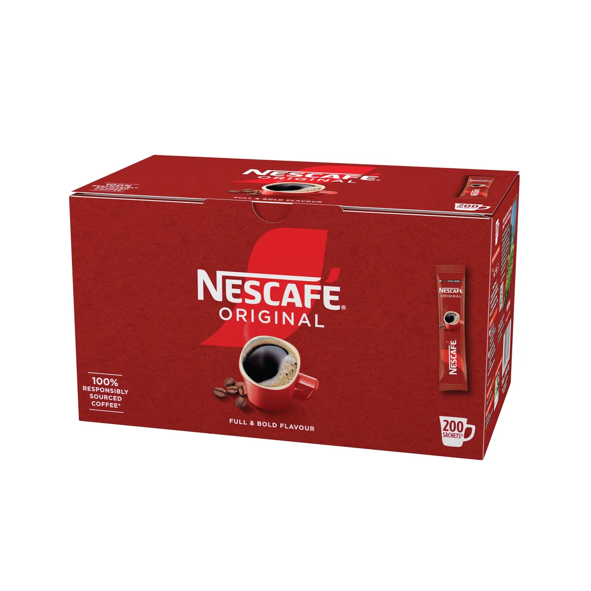 Nescafe Original Coffee One Cup Stick Sachet (Pack of 200) 12348358 - Image 3