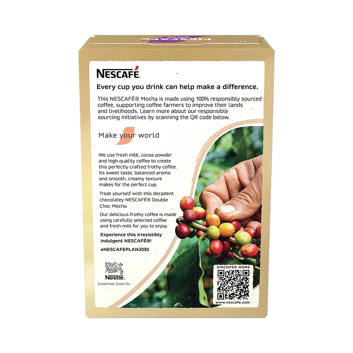 Nescafe Double Choc Mocha Sachets (Pack of 7) 12615080 - Image 2