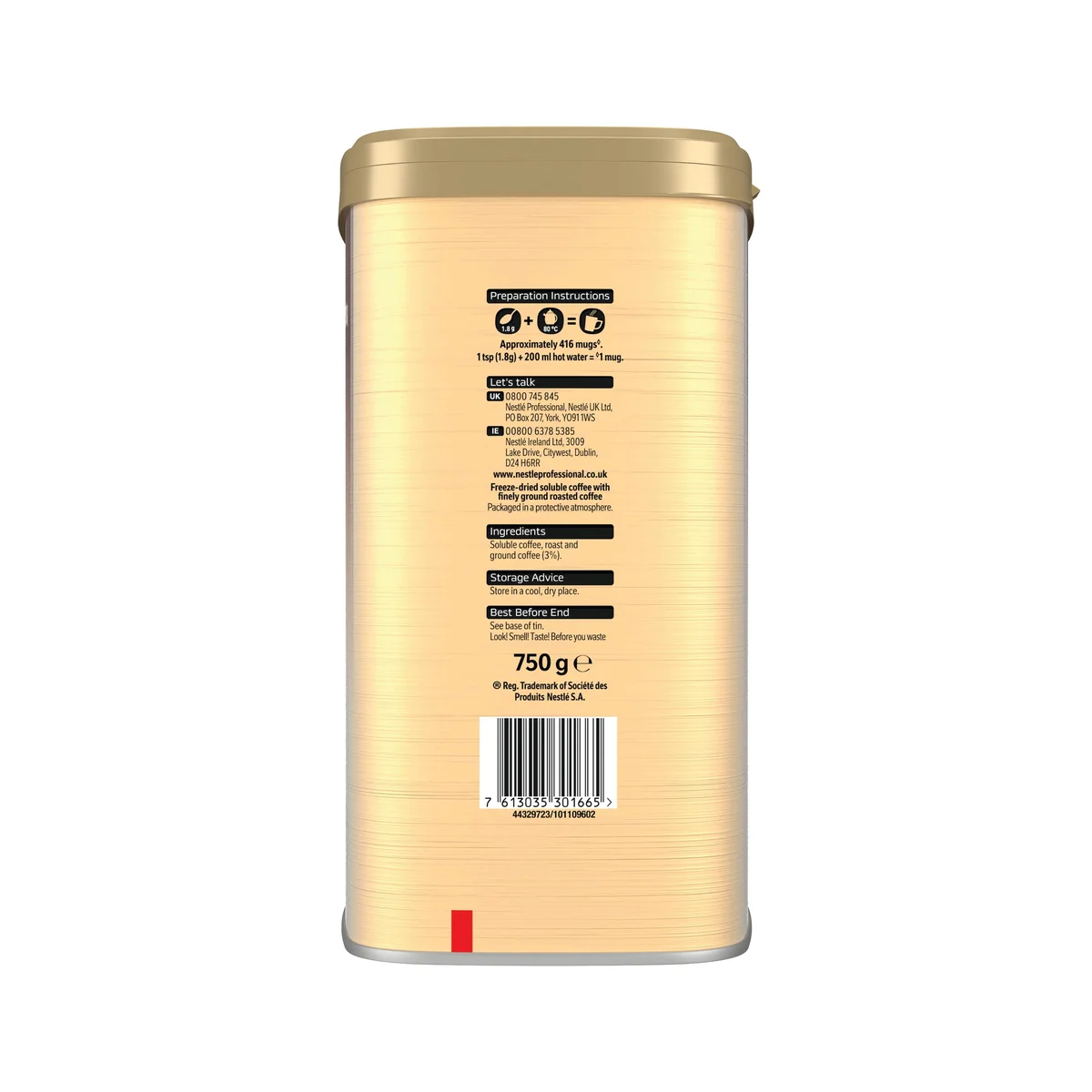 Nescafe Gold Blend Coffee 750g Tin 12339209 - Image 2