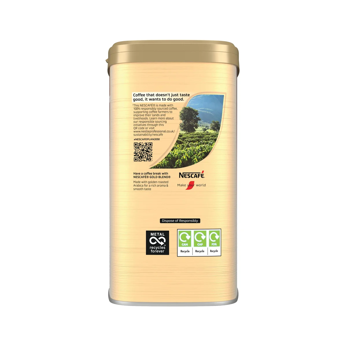 Nescafe Gold Blend Coffee 750g Tin 12339209 - Image 3