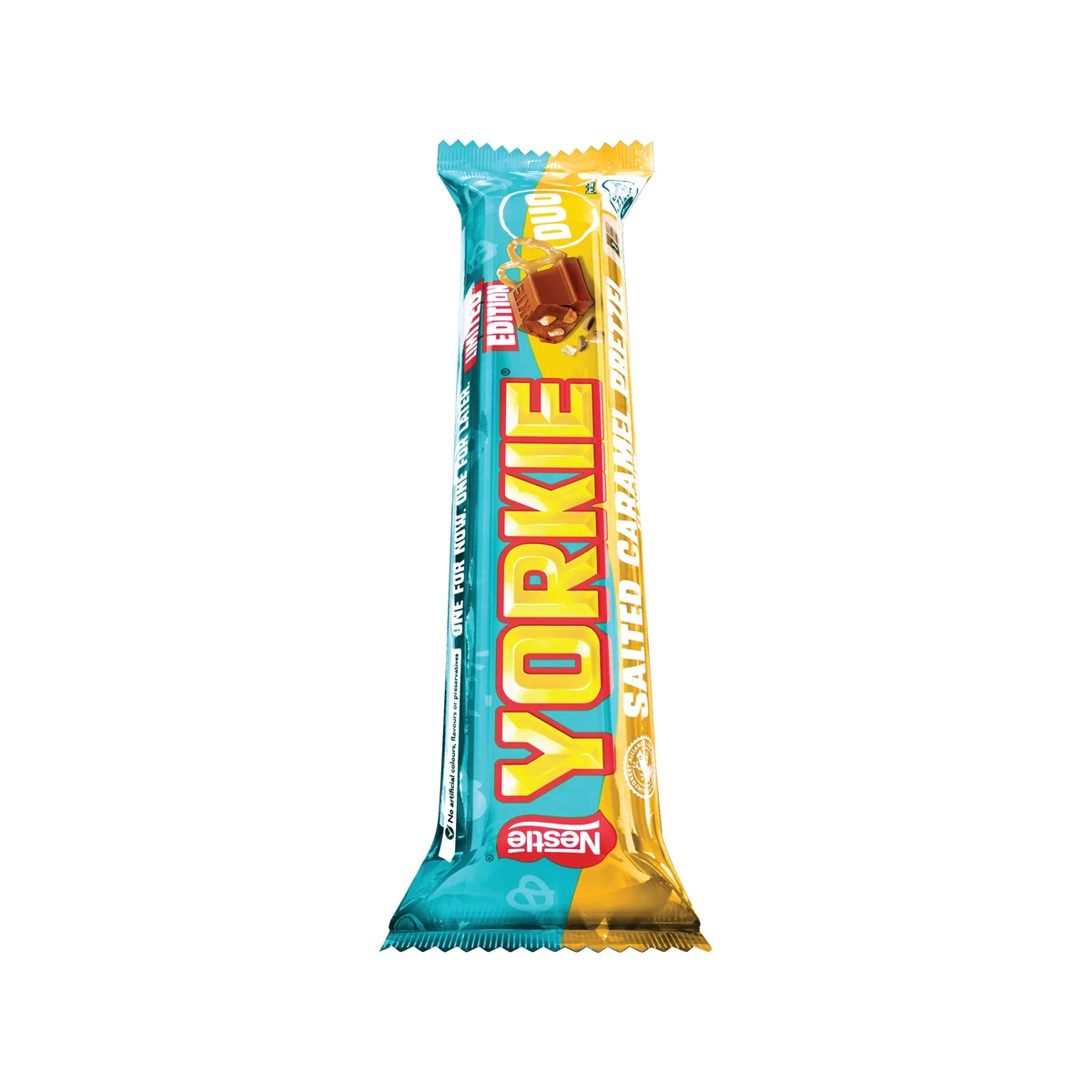Nestle Yorkie Salted Caramel Pretzel Milk Chocolate DUO Bar 66g (Pack of 24) 12623921 - Image 2