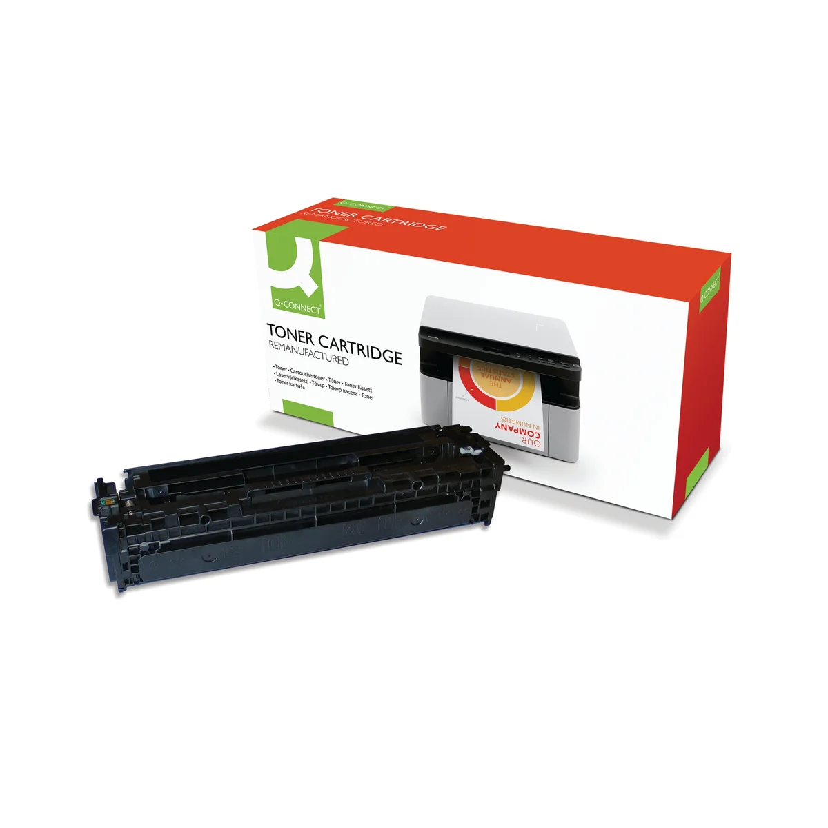 Q-Connect Compatible Toner Cartridge High Yield Black For HP CF210X CF210X-COMP - Image 2