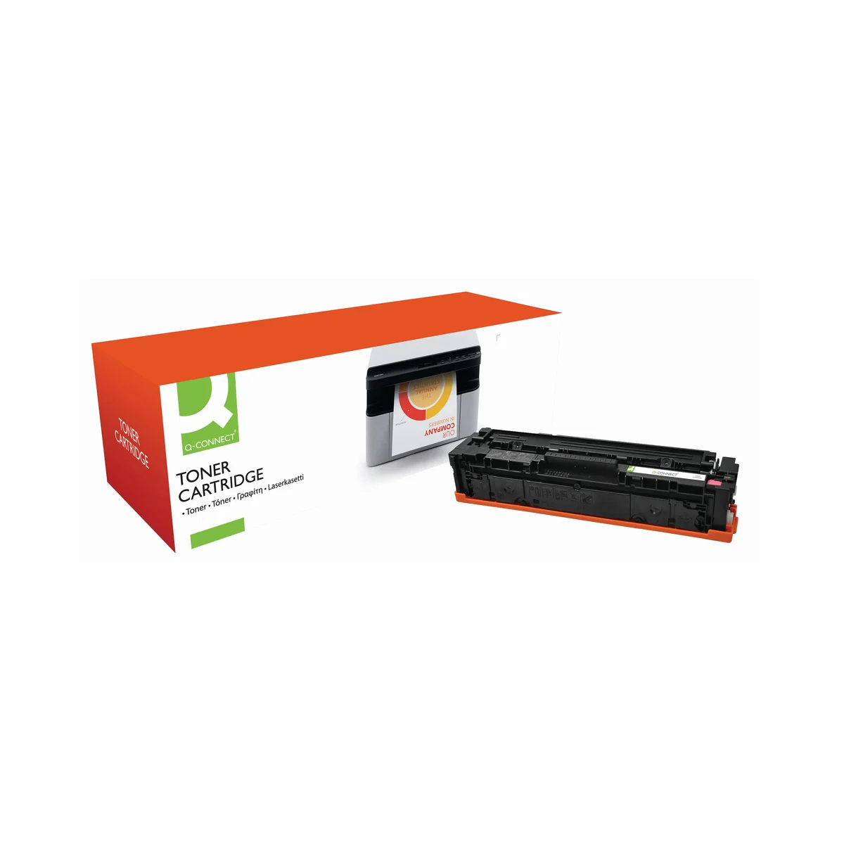 Q-Connect Compatible Toner Cartridge Magenta For HP CF403A CF403A-COMP - Image 1